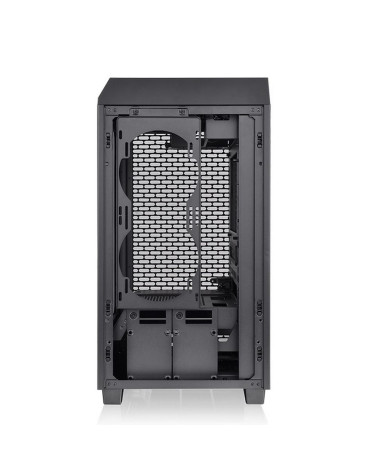 Корпус Thermaltake The Tower 200/Black/Win/SPCC/Tempered Glass*1/CT140 Fan*2/Color Box