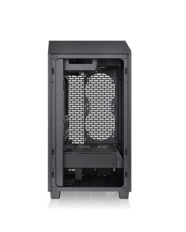Корпус Thermaltake The Tower 200/Black/Win/SPCC/Tempered Glass*1/CT140 Fan*2/Color Box