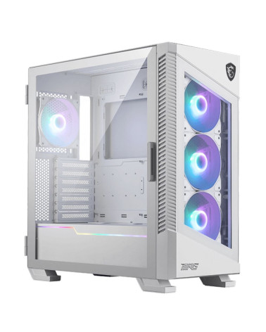 MPG VELOX 100R WHITE, Global, 2xUSB 3.0, 1xType C, 4x120mm ARGB Fan, ARGB