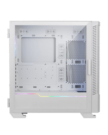 MPG VELOX 100R WHITE, Global, 2xUSB 3.0, 1xType C, 4x120mm ARGB Fan, ARGB