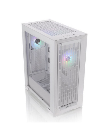 Корпус Thermaltake CA-1X8-00F6WN-01 CTE T500 TG ARGB Snow/White/Win/SPCC/Tempered Glass*2/CT140 ARGB Fan*3/Brown Box