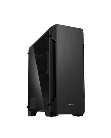 Корпус Zalman S3 TG ATX Mid Tower PC Case, 120mm fan x3, T/G