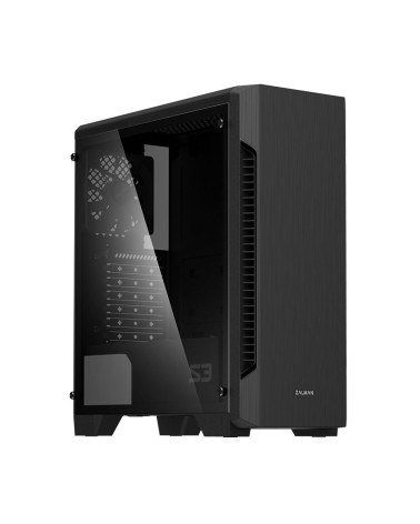 Корпус Zalman S3 TG ATX Mid Tower PC Case, 120mm fan x3, T/G