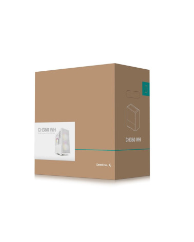 Корпус Deepcool CH360 WH R-CH360-WHAPE3-G-1