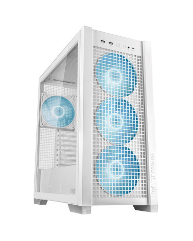 Корпус ASUS TUF GAMING GT302 TG ARGB WHITE/ GT302/ARGB FANS/WHT (90DC00I3-B19000)