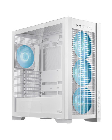 Корпус ASUS TUF GAMING GT302 TG ARGB WHITE/ GT302/ARGB FANS/WHT (90DC00I3-B19000)