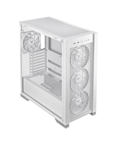 Корпус ASUS TUF GAMING GT302 TG ARGB WHITE/ GT302/ARGB FANS/WHT (90DC00I3-B19000)