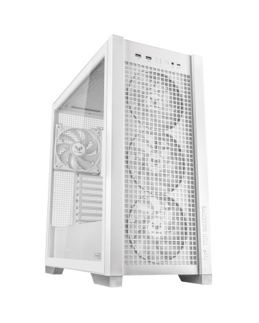 Корпус ASUS TUF GAMING GT302 TG ARGB WHITE/ GT302/ARGB FANS/WHT (90DC00I3-B19000)