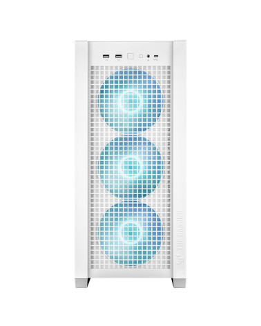 Корпус ASUS TUF GAMING GT302 TG ARGB WHITE/ GT302/ARGB FANS/WHT (90DC00I3-B19000)