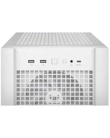 Корпус ASUS TUF GAMING GT302 TG ARGB WHITE/ GT302/ARGB FANS/WHT (90DC00I3-B19000)