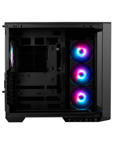 Корпус MSI MAG Pano 100R PZ , Mid Tower, ATX, 2xUSB 3.2 Gen 1, 1xUSB 3.2 Gen2 Type-C, 3x120mm ARGB Reverse Blade Fan, 1x120mm AR