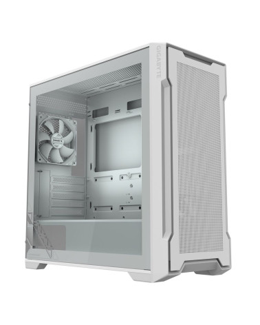 Корпус для ПК Gigabyte C102GI Glass Ice (White) MidTower, mATX, USB3.0 x2, Audio I/O, GPU:410mm, White, TG (28300-C102B-2CRR)