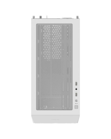 Корпус для ПК Gigabyte C102GI Glass Ice (White) MidTower, mATX, USB3.0 x2, Audio I/O, GPU:410mm, White, TG (28300-C102B-2CRR)