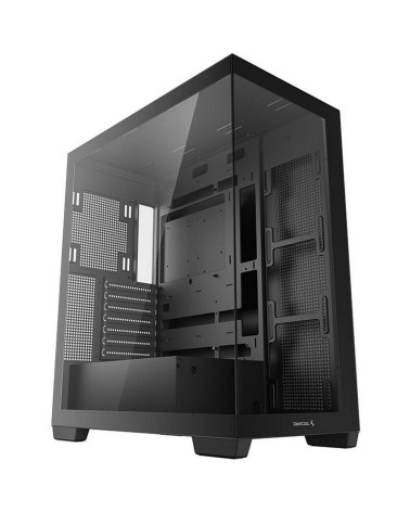 Корпус для ПК GamerStorm CG580 ATX, USB3.0X2, AudioX1, 3.5"X2, 2.5"X2+1, Black TG, Panoramic