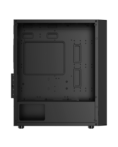 Корпус для ПК Case Ocypus Gamma C50 BK mATX / win / black / no PSU / Tempered Glass