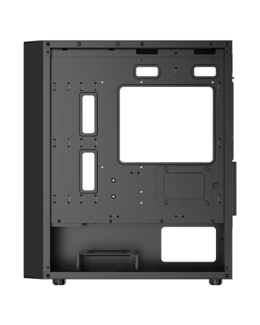 Корпус для ПК Case Ocypus Gamma C50 BK mATX / win / black / no PSU / Tempered Glass