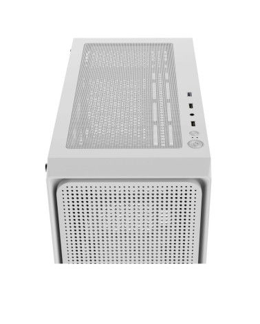 Корпус для ПК Case Ocypus Gamma C50 WH mATX / win / white / no PSU / Tempered Glass