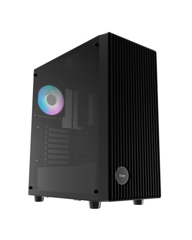 Корпус Case Ocypus Gamma C70 BK ARGB ATX / win / black / 4 ARGB fans / no PSU / Tempered Glass