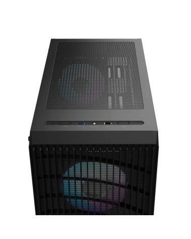 Корпус Case Ocypus Gamma C70 BK ARGB ATX / win / black / 4 ARGB fans / no PSU / Tempered Glass