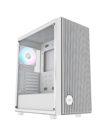 Корпус Case Ocypus Gamma C70 WH ARGB ATX / win / white / 4 ARGB fans / no PSU / Tempered Glass