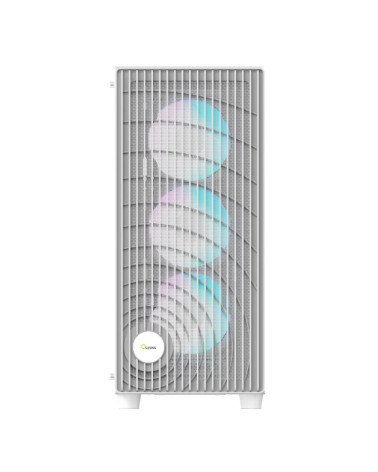 Корпус Case Ocypus Gamma C70 WH ARGB ATX / win / white / 4 ARGB fans / no PSU / Tempered Glass