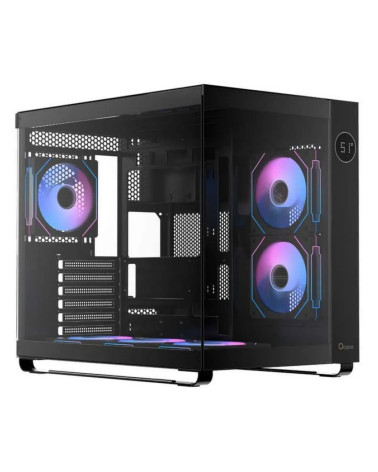 Корпус Case Ocypus Iota C70 BK ARGB ATX win / black / 6 ARGB fans / no PSU / Tempered Glass