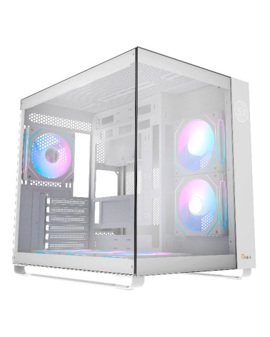 Корпус Case Ocypus Iota C70 WH ARGB ATX  win / white / 6 ARGB fans / no PSU /Tempered Glass