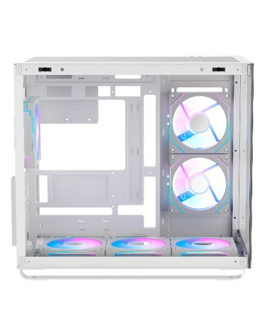 Корпус Case Ocypus Iota C70 WH ARGB ATX  win / white / 6 ARGB fans / no PSU /Tempered Glass