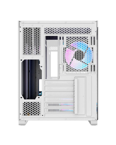 Корпус Case Ocypus Iota C70 WH ARGB ATX  win / white / 6 ARGB fans / no PSU /Tempered Glass
