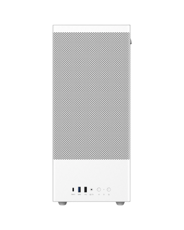 Корпус для ПК ACD Citadel 108W ATX, Type-C + 2XUSB ports + HD audio combo, Mesh, TG, White.