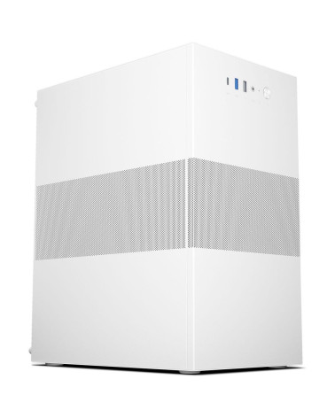 Корпус для ПК ACD Coffer 109W *m*ATX, Type-C + USB3.0 + USB ports + HD audio combo, Mesh, White.