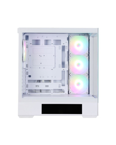 Корпус для ПК Zalman P40 DS White ATX Mid Tower PC Case, 120mm ARGB Fanx4