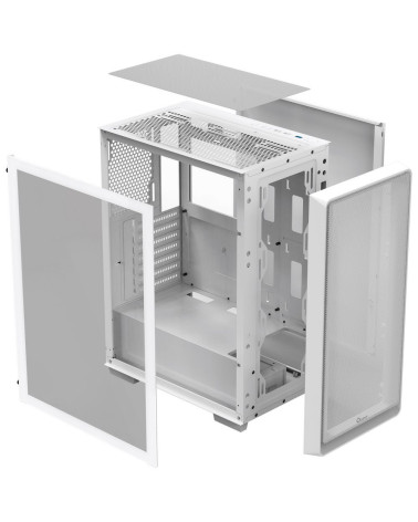 Корпус для ПК Case Ocypus Gamma C60 WH ATX / win / white / no PSU / Tempered Glass