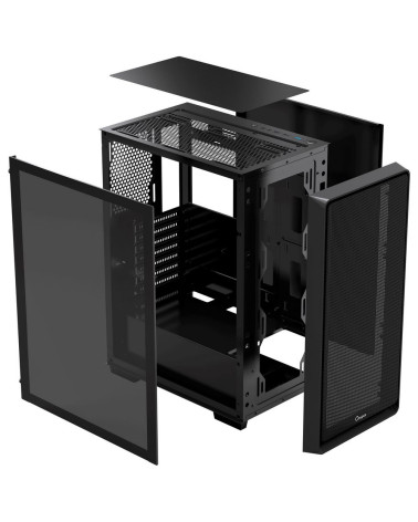 Корпус для ПК Case Ocypus Gamma C60 BK ATX / win / black / no PSU / Tempered Glass