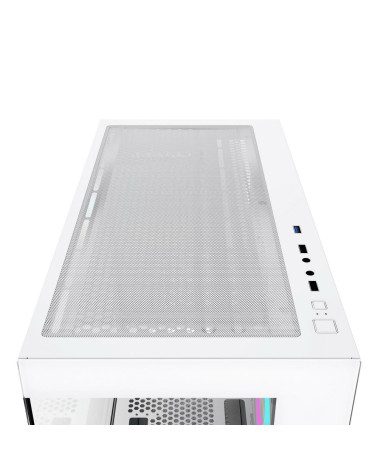 Корпус для ПК Case Ocypus Gamma C52 WH ARGB mATX / win / white / 3 ARGB fans / no PSU / Tempered Glass