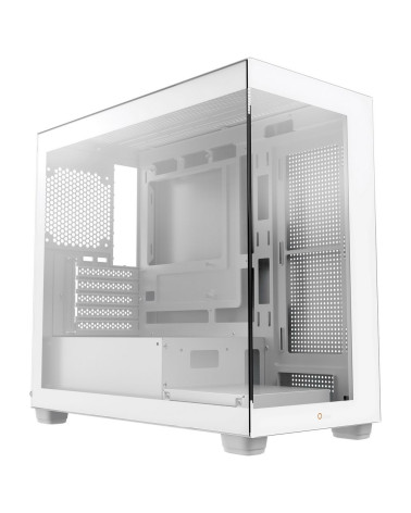 Корпус для ПК Case Ocypus Gamma C52 WH mATX / win / white / no PSU / Tempered Glass