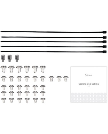 Корпус для ПК Case Ocypus Gamma C52 WH mATX / win / white / no PSU / Tempered Glass