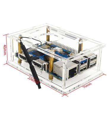 Orange Pi 5 pro Acrylic case