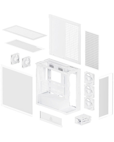 Корпус для ПК Arctic Cooling ARCTIC Xtender (White) арт. ACPCC00014A