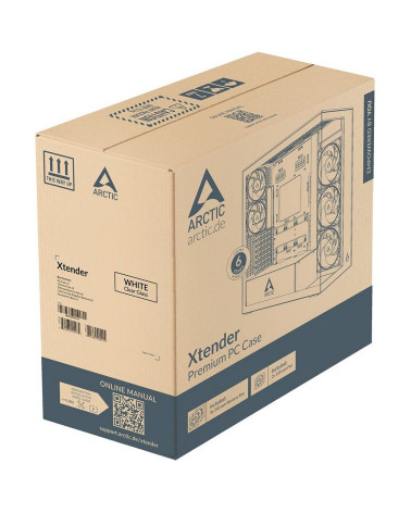 Корпус для ПК Arctic Cooling ARCTIC Xtender (White) арт. ACPCC00014A