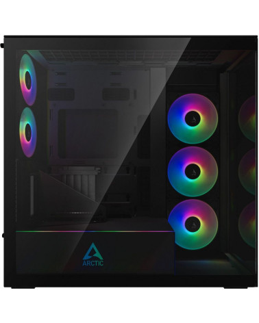 Корпус для ПК Arctic Cooling ARCTIC Xtender VG (Mirror  Black) арт. ACPCC00019A