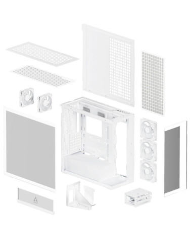 Корпус для ПК Arctic Cooling ARCTIC Xtender VG (White) арт. ACPCC00017A