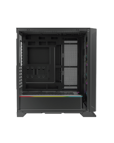 Корпус для ПК Forza FZ-G901 EATX Case, black, w/o psu,Tempered glass front panel, 2x3,5", 2x2,5",USB3.0*1+USB3.0