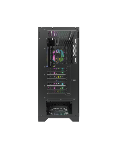 Корпус для ПК Forza FZ-G901 EATX Case, black, w/o psu,Tempered glass front panel, 2x3,5", 2x2,5",USB3.0*1+USB3.0