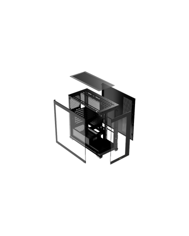 Корпус для ПК Case Ocypus Gamma C72 BK Gamma-C72-BKD400XX-GL