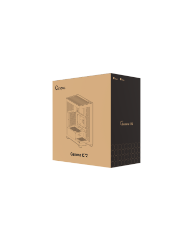 Корпус для ПК Case Ocypus Gamma C72 BK Gamma-C72-BKD400XX-GL