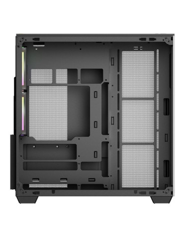 Корпус для ПК Ocypus Case Delta C74 BK ARGB ATX / win / black / 2 ARGB fans / no PSU /Tempered Glass