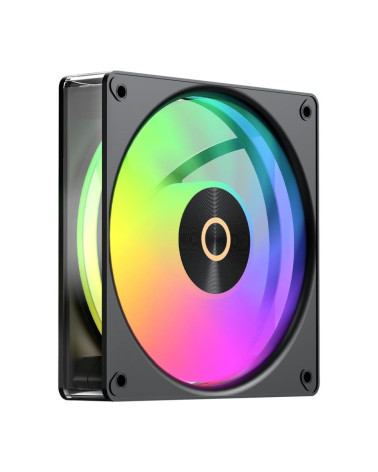 Корпус для ПК Ocypus Case Delta C74 BK ARGB ATX / win / black / 2 ARGB fans / no PSU /Tempered Glass