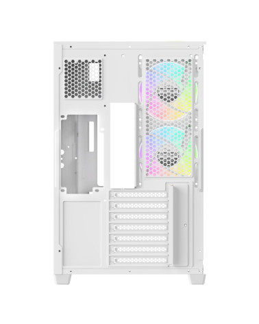 Корпус для ПК Ocypus  Delta C74 WH ARGB ATX / win / white / 2 ARGB fans / no PSU /Tempered Glass