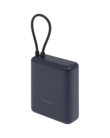 Внешний аккумулятор со встроенным кабелем Xiaomi 33W Power Bank 10000mAh (Integrated Cable) синий